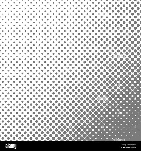 Geometric Halftone Dot Pattern Background Vector Graphic From Circles