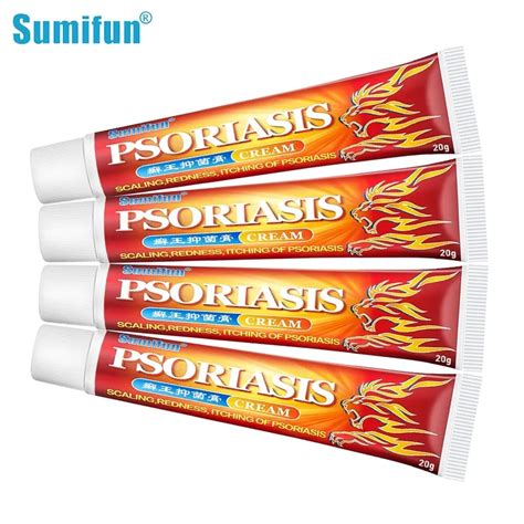 124pcs Sumifun Psoriasis Treatment Cream Herbal Eczema Dermatitis