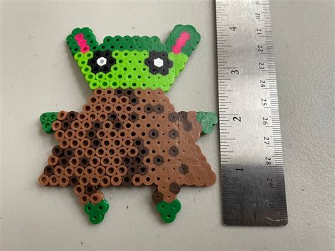 Baby Yoda Perler Bead Etsy