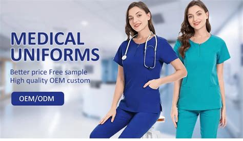 Wholesale New Style Cheap Scrubs Medical Uniforms Hospital Sets Nurse