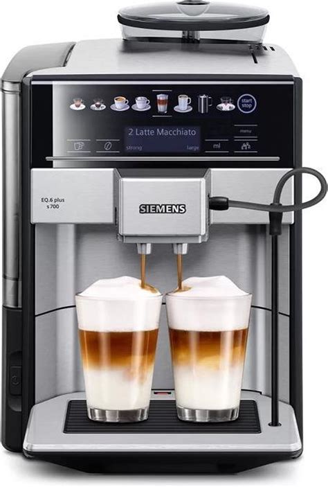 Siemens EQ6 Plus S700 TE657M03DE Volautomatische Espressomachine