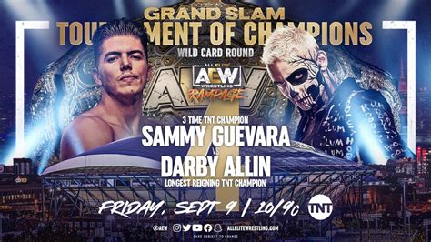 Aew Dynamite Grand Slam 2022 Title Matches Set Rampage Card Announced