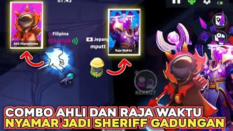 Combo Ahli Hipnotis Dan Raja Waktu Nyamar Jadi Sheriff Super Sus