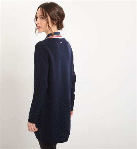 Robe Laine Bleu Marine Marina Mode