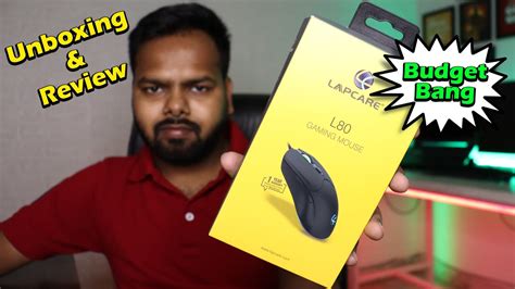 Lapcare L Gaming Mouse Review Budget Gaming Mouse Youtube