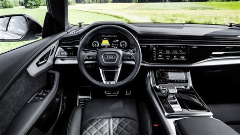 Audi Q8 60 TFSI e quattro S line 2020 4K Interior Wallpaper | HD Car ...