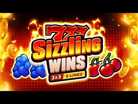 Sizzling Wins Lines Slot By Playson Trailer Youtube