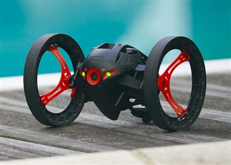 Wheeled Jumping And Flying Parrot Minidrones Launching August 2014 Video