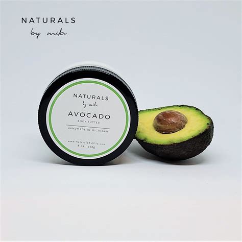 Avocado Body Butter Naturals By Mila Premium Bath And Body Products