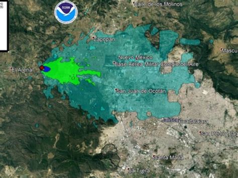 Activan Alerta Atmosférica En Zapopan Por Incendio