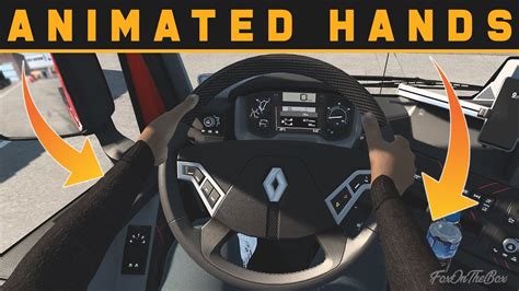 ETS2 1 40 Animated Hands On Steering Wheel Mod Euro Truck Simulator 2