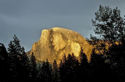 Yosemites Half Dome At Sunset Photograph By Mountain Dreams Fine Art