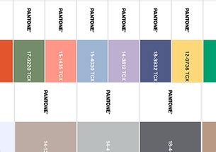 pantone italia color palettes