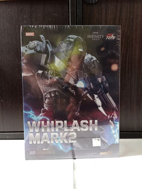 Zd Toys Iron Man 2 Movie Whiplash Mark 2 With Light Function Usb