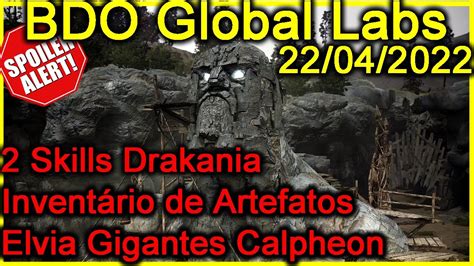 BDO Global Labs Elvia nos Gigantes de Calpheon Alterações em Elvia