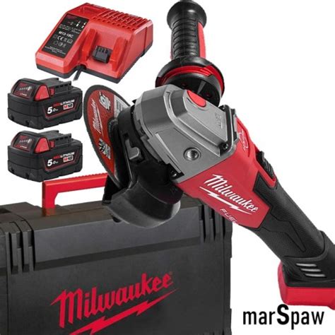 SZLIFIERKA MILWAUKEE M18 FSAG 125X 502X FUEL kątowa