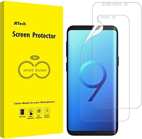 JETech Screen Protector For Samsung Galaxy S9 TPU Ultra HD Film Case