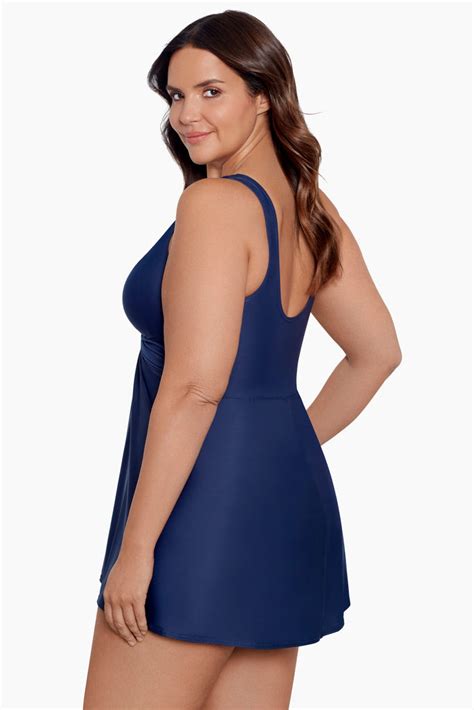 Miraclesuit Plus Size One Piece Must Haves Marais Swim Dress