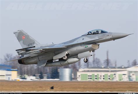 Lockheed Martin F 16cj Fighting Falcon Poland Air Force Aviation Photo 1683595