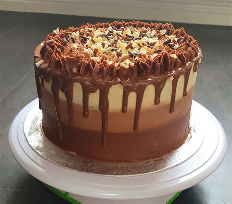 Triple Chocolate Delight Cake The Great British Bake Off The Great