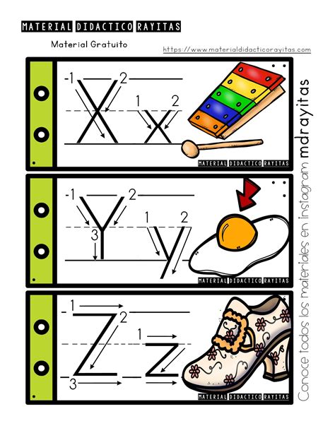 Trazos Del Abecedario Materiales Educativos Para Maestras