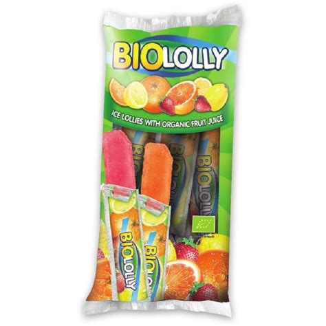 LODY WODNE DO ZAMROŻENIA BIO 10 szt x 40 ml BIO LOLLY owsianka pl