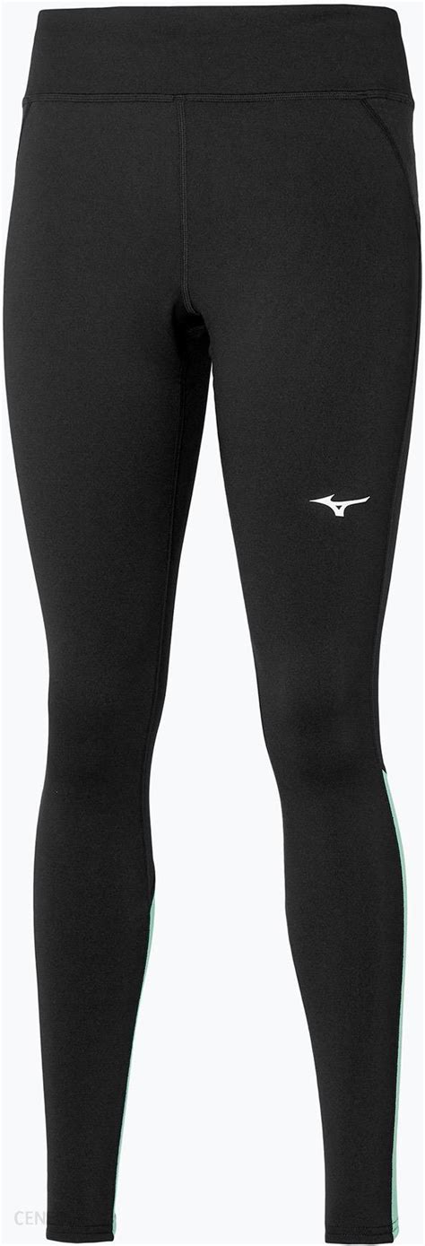 Mizuno Legginsy Do Biegania Damskie Warmalite Black Beveled Glass