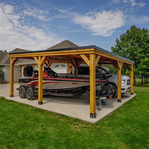 20x20 Kingsport Carport – Backyard Discovery