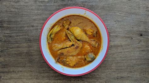 Gulai Ayam is Traditional Indonesian Dish of Chicken Cooked in a Spicy ...