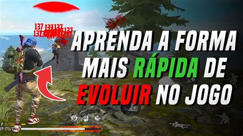 A Melhor Forma De Evoluir O Individual No Free Fire Youtube