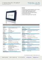 Fanless Panel Pc Tp Teguar Computers Pdf Catalogs