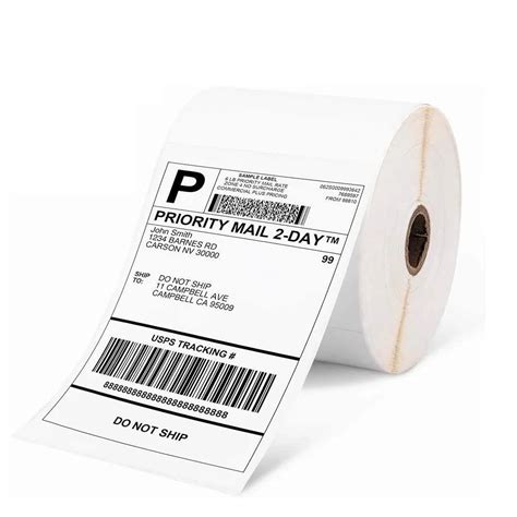 Blank Adhesive Etiqueta X X Waybill A Thermal Paper Sticker