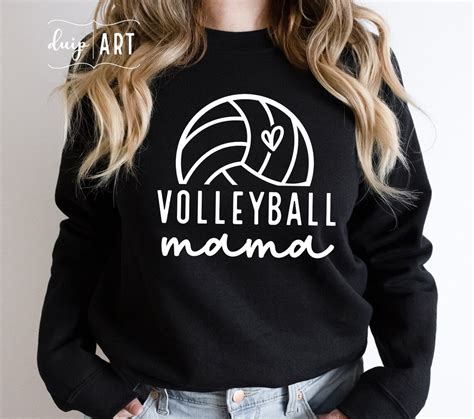 Volleyball Mama Svg Volleyball Mom Svg Love Volleyball Svg Etsy