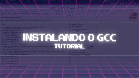 Como Instalar Os Compiladores GCC Passo A Passo YouTube