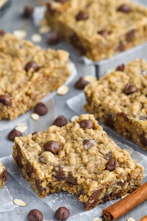 Oatmeal Chocolate Chip Bars Wine Glue