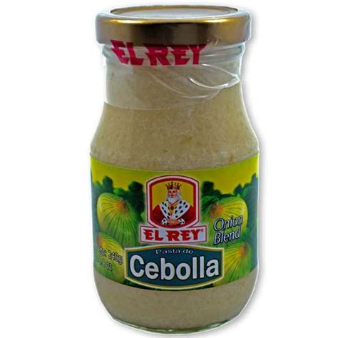 Pasta De Cebolla El Rey Frasco 240gr Superboom