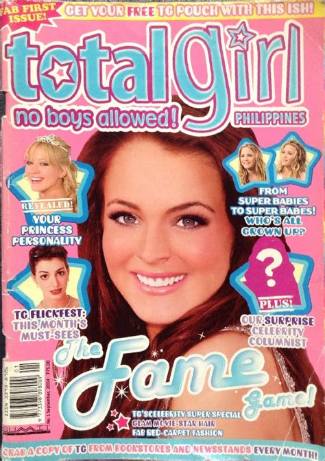 My First Issue Of Total Girl Magazine Notice The ~sparkles~ 2000s Magazines Girls