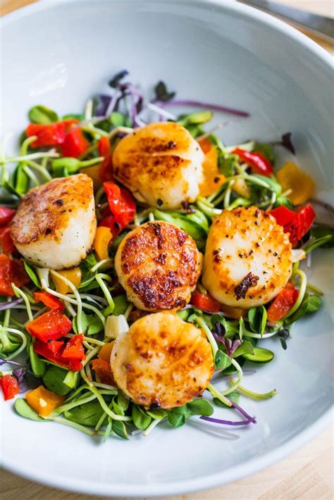 Scallop And Pepper Antipasti Salad