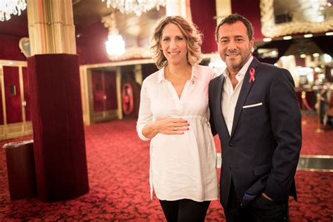 Photo Exclusif Bernard Montiel Et Maud Fontenoy Enceinte