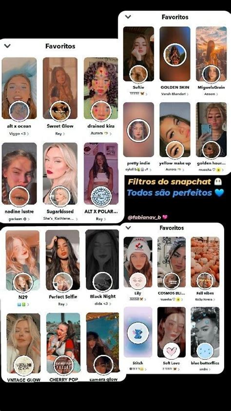 Filtros Snap Em 2023 Ideias De Snapchat Dicas De Selfie Snapchat Filtro