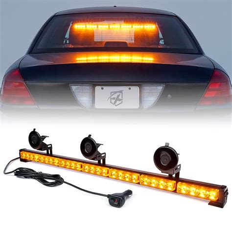 Buy Xprite 31 5 Inch Amber LED Emergency Traffic Advisor Strobe Light