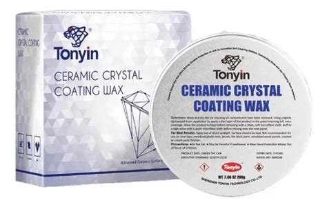 Tonyin Ceramic Crystal Coating Wax Cera Ceramica Alto Brillo Meses