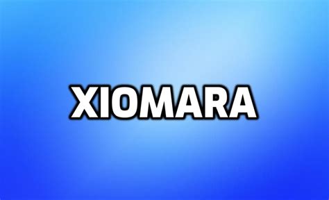 Xiomara Nombres De Mujer