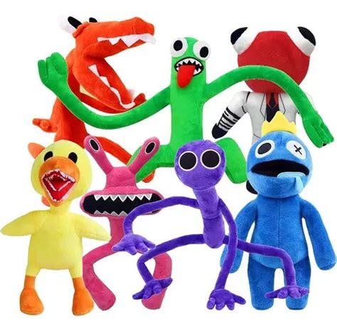 Peluche Rainbow Friends Roblox Coleccion Pack Color Colorful