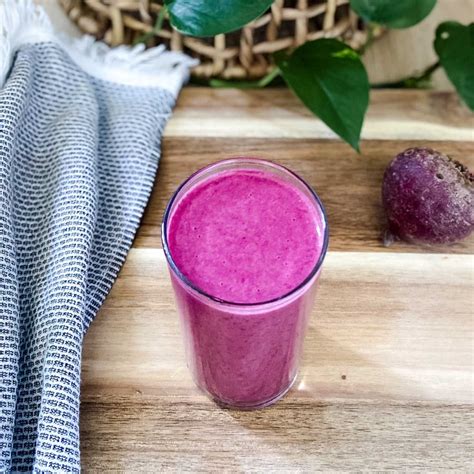 Blackberry Beet Smoothie For Weight Loss Liver Cleansing Healthy