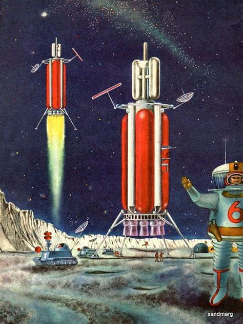 The Vault Of The Atomic Space Age Retro Futurism Science Fiction Art