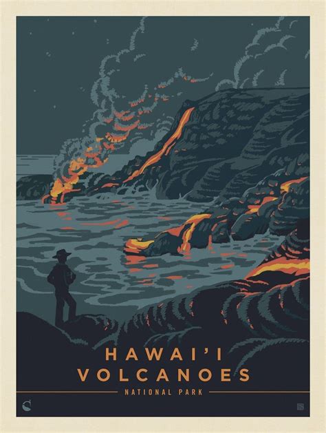 Hawai I Volcanoes National Park Night Glow Anderson Design Group