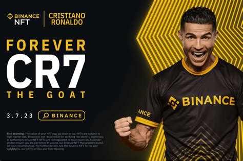 Cristiano Ronaldo And Binance Launch Forevercr7 The Goat Nfts Their