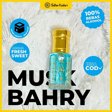 Jual Musk Bahry Parfum Sholat Minyak Wangi Musk Bahry Ocean Musk