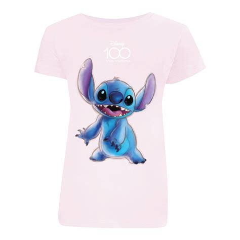 Playera Disney Lilo Stitch Talla Manga Corta Con Estampado